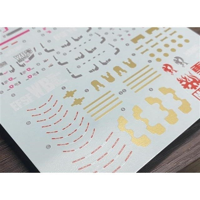 20250722 XUEYAN XY / SNOW FLAME MG 17 RX-78-2 Ver3.0 RX78 RX-78 Fluorescence Water slide decal