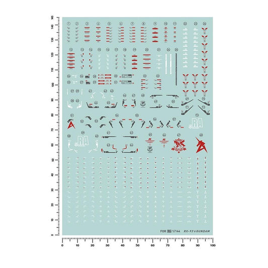 20250722 Artisan's Club RG 1/144 RX-93 Nu Water Slide Decal