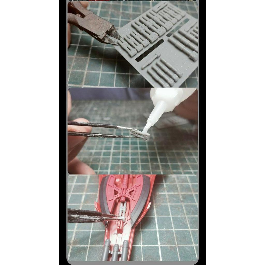 ANUBIS 3D print detail upgrade parts I type oil pipeline conduits DUA055 detail parts no kits