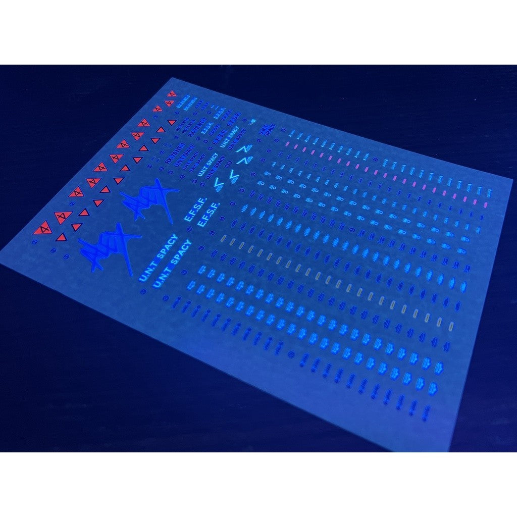 20250722 XUEYAN XY / SNOW FLAME MG 49 RX-78 NT-1 Ver.2.0 Alex 2.0 Fluorescence Water slide decal
