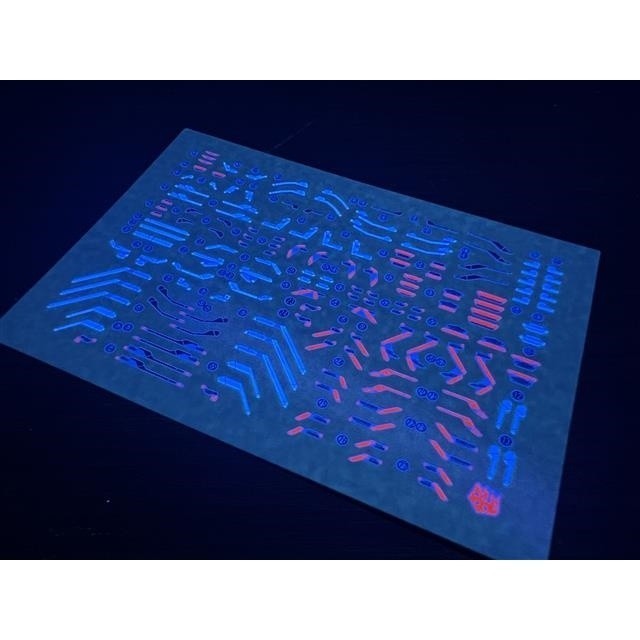 20250722 XUEYAN XY / SNOW FLAME RG 19 Wing EW Fluorescence High-Accuracy Water slide decal