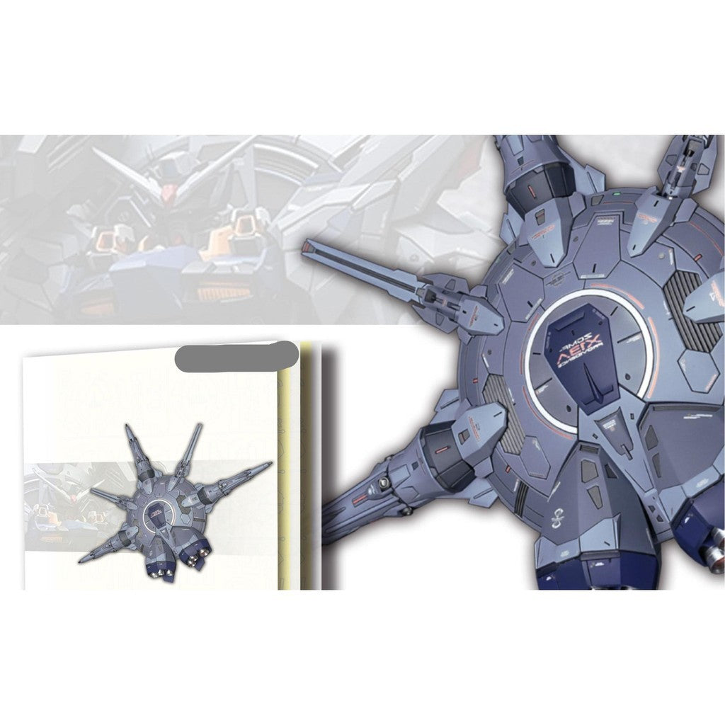 NewC Pre-cut masking tape MG ZGMF-X13A's Backpack (No kits, no GK parts)