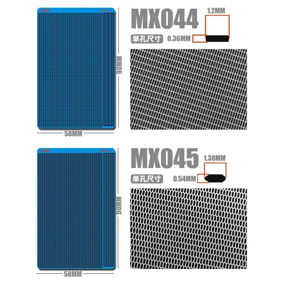 MOSHI M.S. Model Detail Modification Mesh Metal Etching