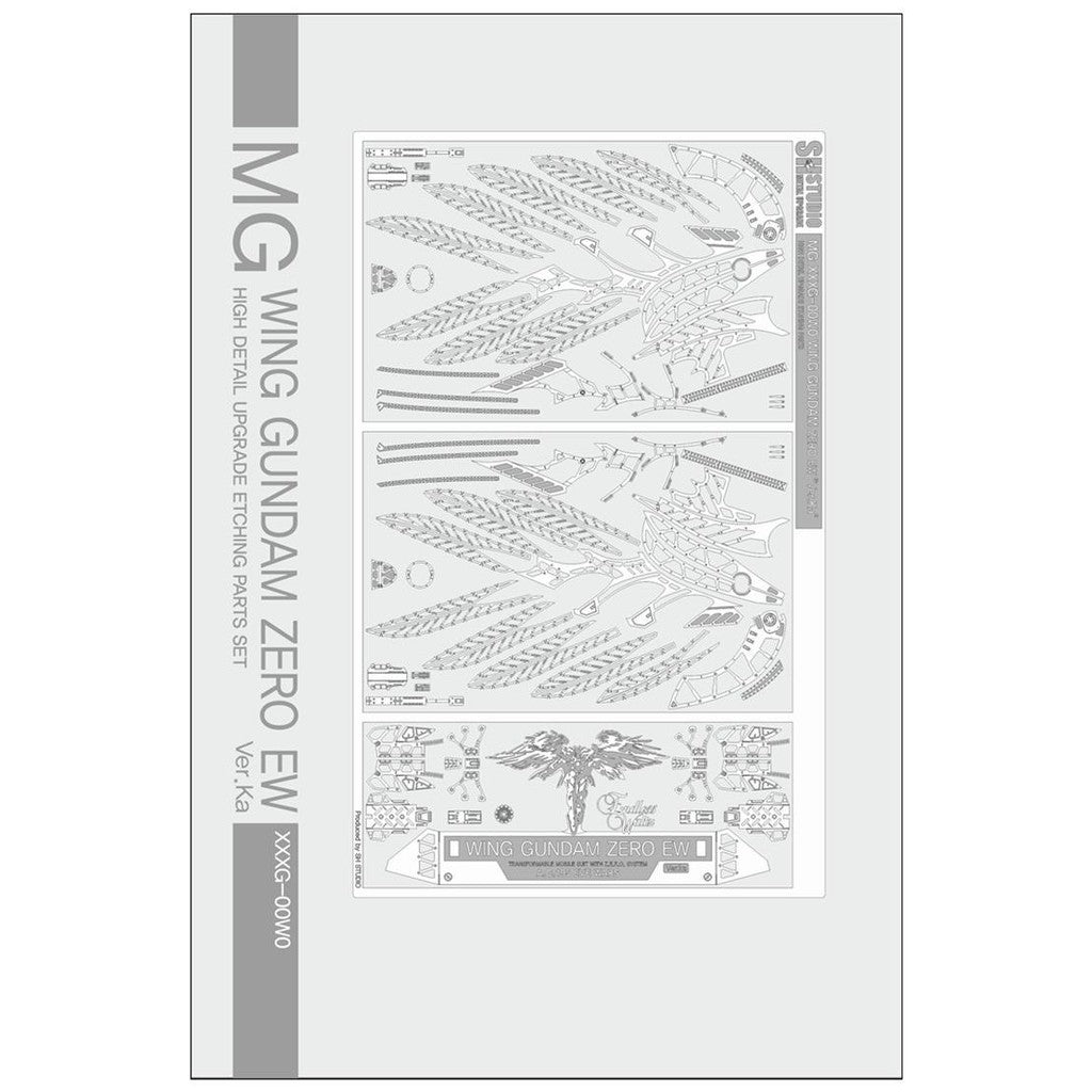 SH STUDIO Upgrade Etching Parts for MG 1/100 Wing Zero EW Ver.ka