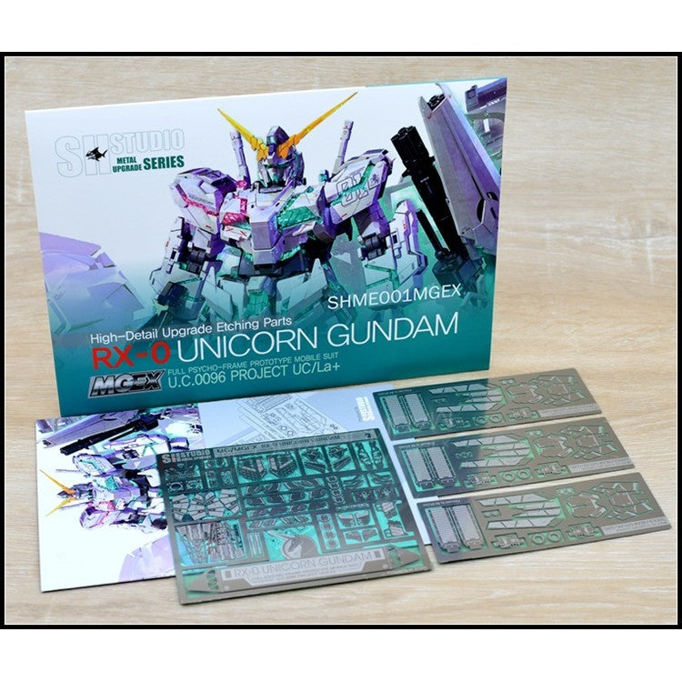 SH STUDIO Upgrade Metal Etching Parts for MGEX 1/100 Unicorn