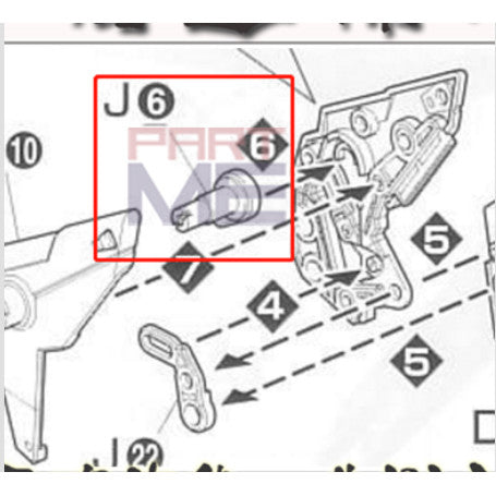 CA Mg Strike Freedom J3 J4 J5 J6 Wings metal replacement spare parts