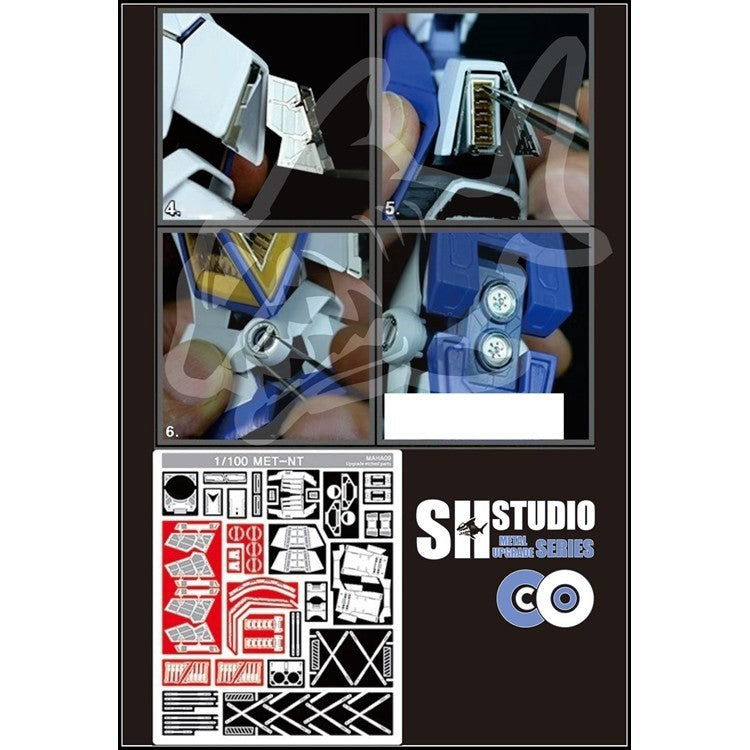 SH STUDIO Upgrade Metal Etching Parts for MG 1/100 RX-78 NT-1 2.0