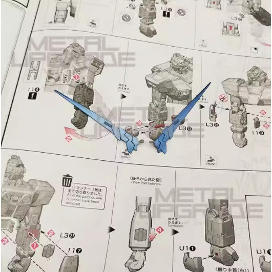 CA PG Unicorn A1 A2 N8 N9 Metal replacement spare parts 20250717