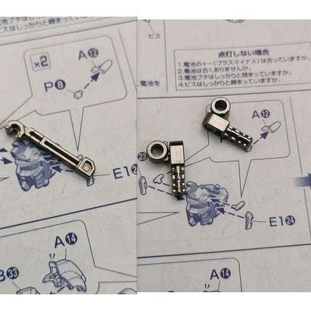 CA MG Luna Zaku D9 D10 J1 Metal replacement spare parts