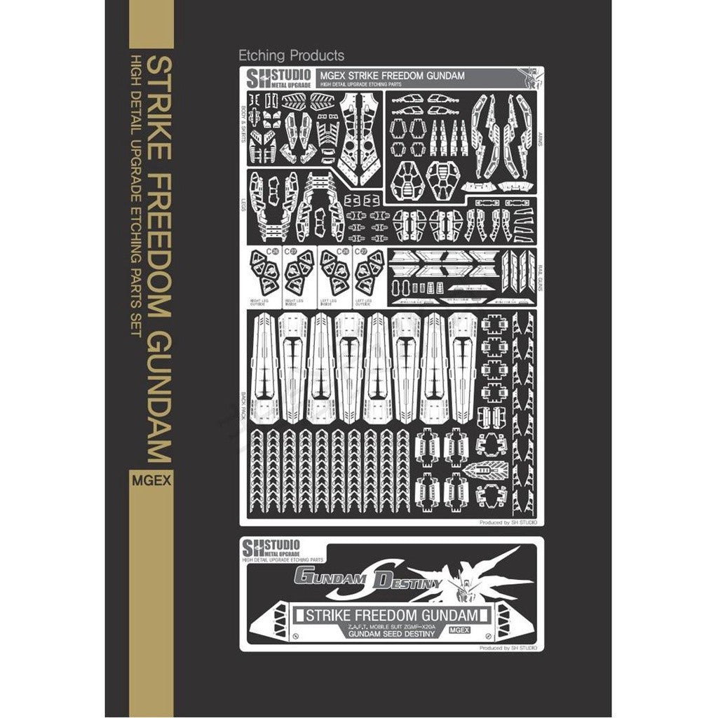 SH STUDIO 1/100 MGEX STRIKE FREEDOM Etching parts NO KITS