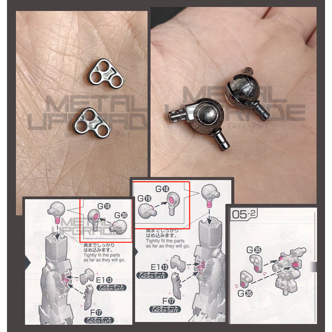 CA G19 G20 G35 G47 Metal parts for RG UNICORN BANSHEE FULL ARMOR UNICORN