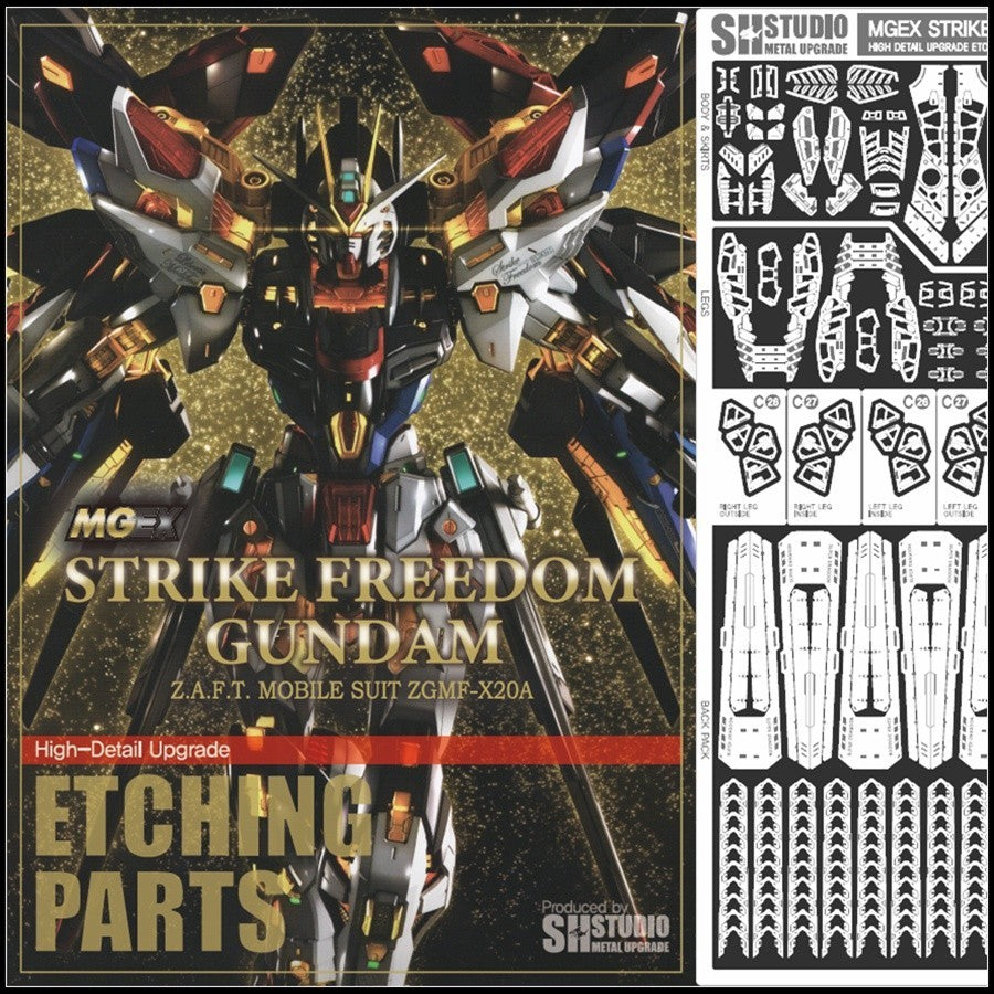 SH STUDIO 1/100 MGEX STRIKE FREEDOM Etching parts NO KITS