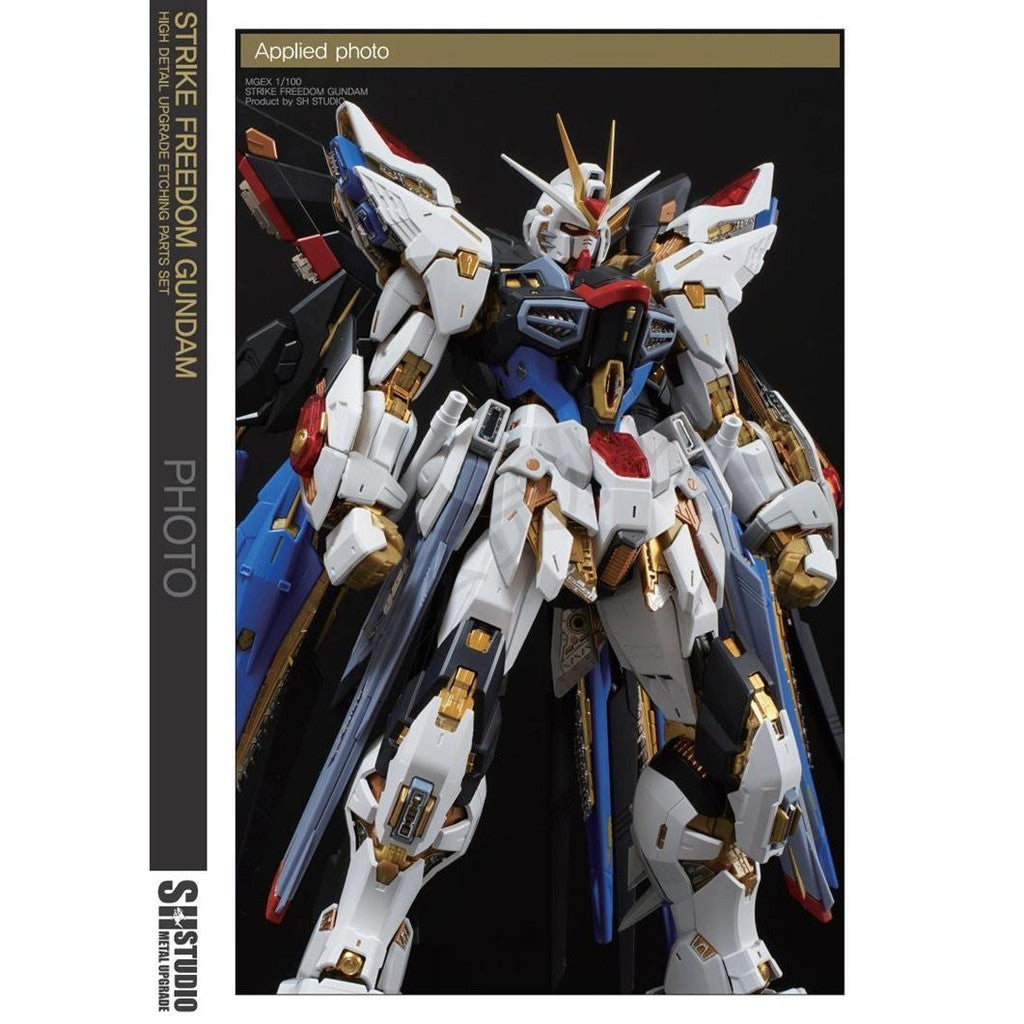 SH STUDIO Upgarde Etching Parts for MGEX 1/100 Strike Freedom