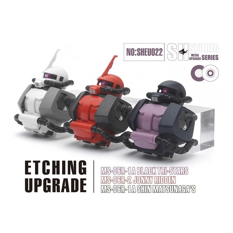 SH STUDIO Upgrade Metal Etching Parts for MG 1/100 Zaku 2 Series