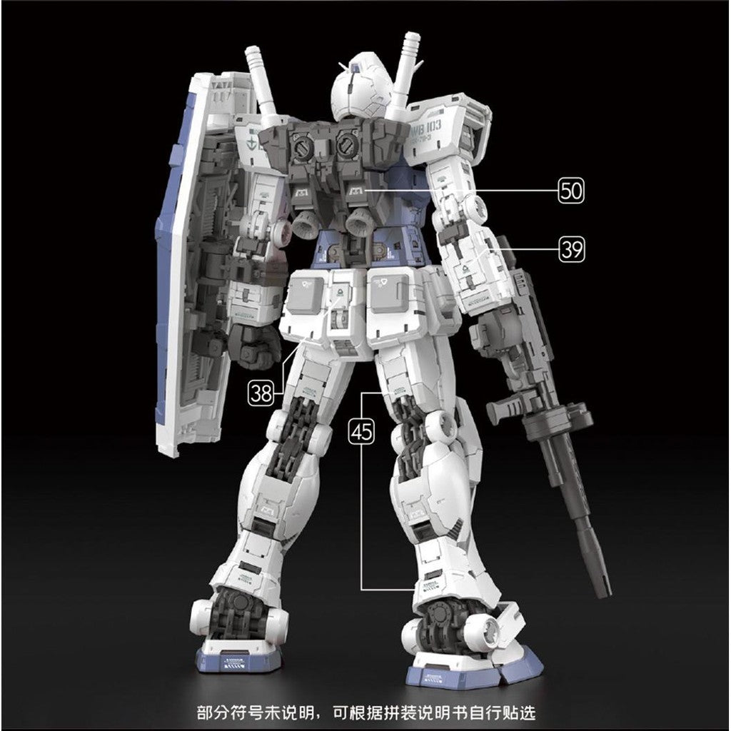 GUGU G040 Water Slide Decal 3 in 1 for RG 1/144 RX-78-2 2.0 / RX-78-2 G3 GUGURG002