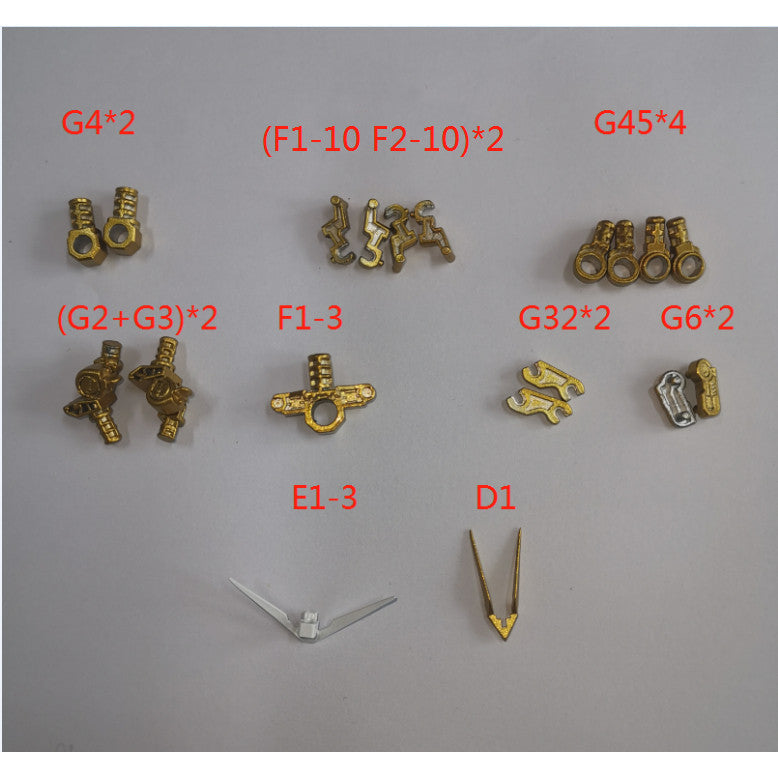 CA MGEX Strike Freedom metal replacement spare parts