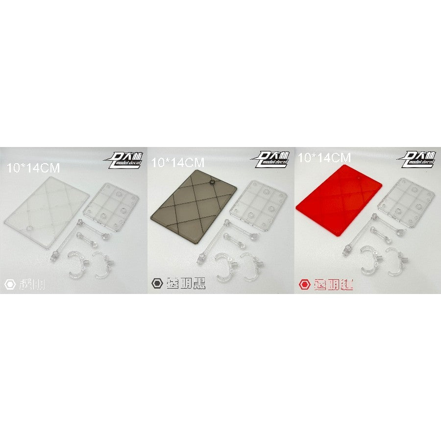 DL DALIN Transparent red black white color Soul stand RG 1/144 MG 1/100 SD Multi scale use (Kits not included)