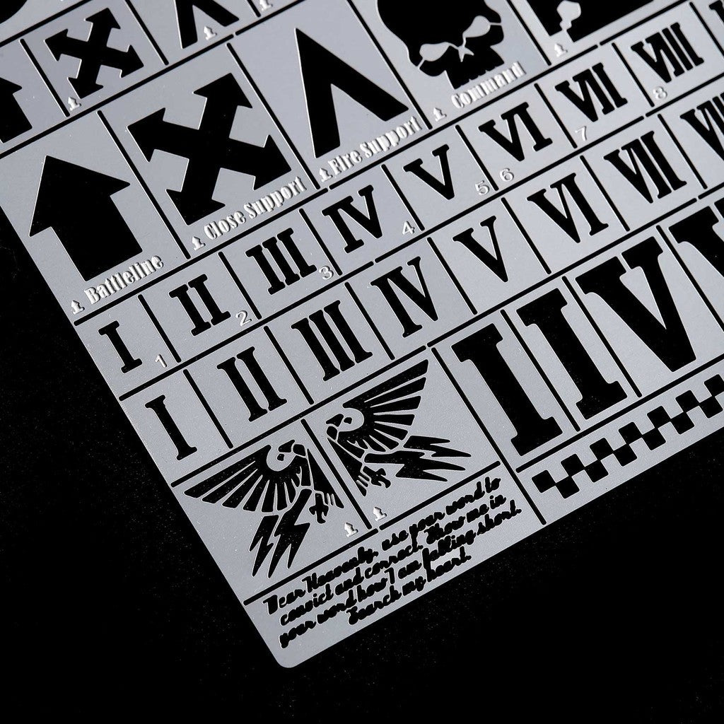 Alexen AJ0120 Warhammer 40K Series U-Team Leakage Spray Board