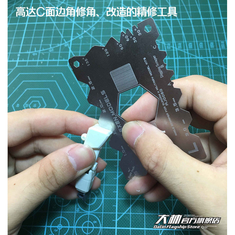 Alexen AJ0060 C Surface Corner Polishing Repair Etched Board Tools