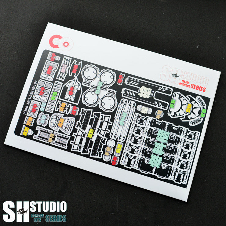 SH STUDIO Upgrade Metal Etching Parts for MG 1/100 Sazabi Ver.ka