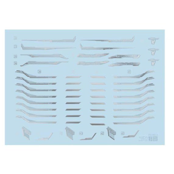 GUGU MGEX02B MGEX Strike Freedom midnight coating ver Water Slide Decal (Model not included) GUGUMG018 GUGUMG018