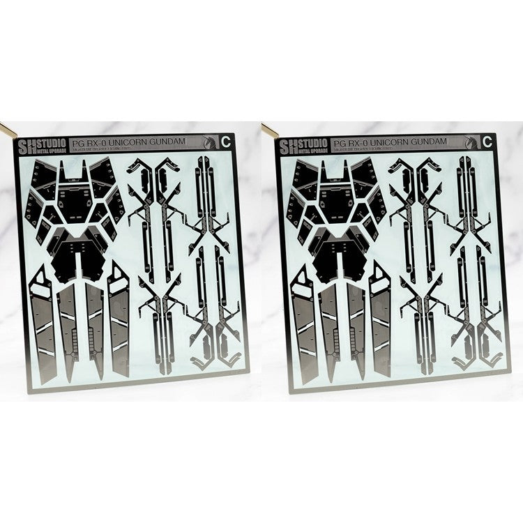 SH STUDIO Upgrade Metal Etching Parts for PG 1/60 Phenex