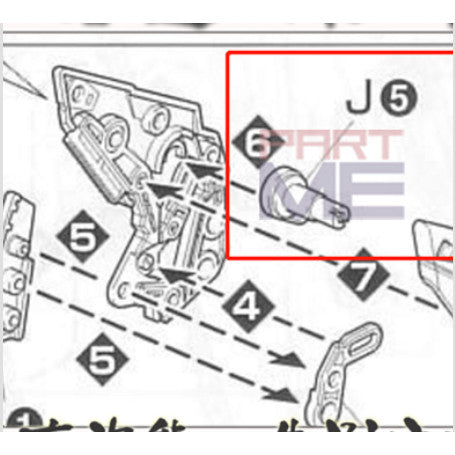 CA Mg Strike Freedom J3 J4 J5 J6 Wings metal replacement spare parts