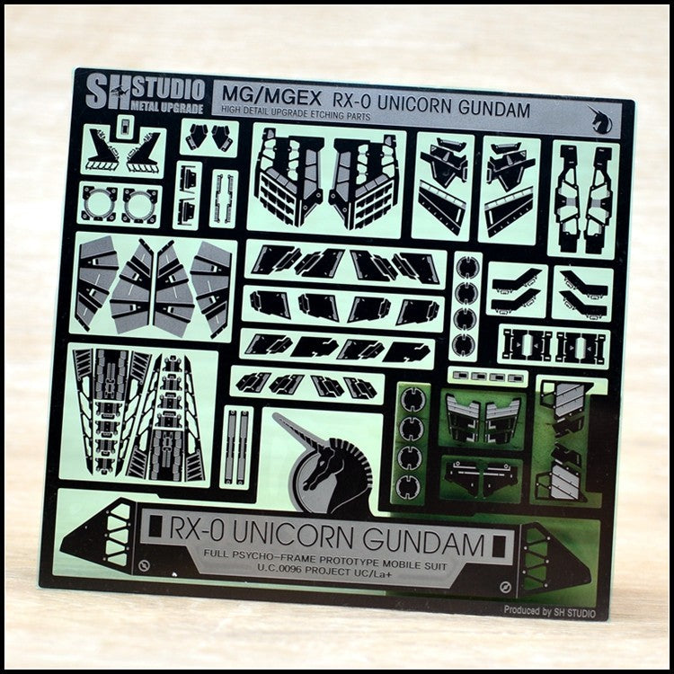SH STUDIO Upgrade Metal Etching Parts MG 1/100 OVA Unicorn Series