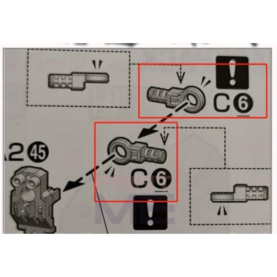 CA MG barbatos model 1/100 C6 C14 B20 A1-19 A1-20 A1-22 B1 B2 B12 B26 C3 C15 E31 E36 replacement spare parts