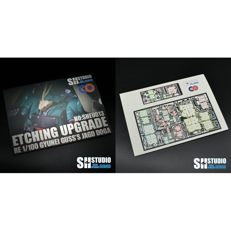 SH STUDIO Upgrade Metal Etching Parts for RE 1/100 Gyunei Guss's Jagd Doga