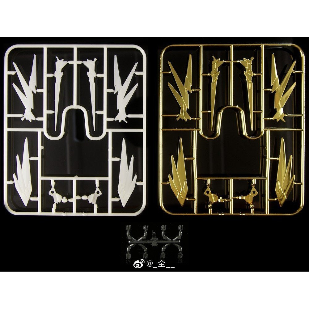 CA PG 01 02 03 Unicorn Phenex Banshee v fin White and gold replacement spare parts