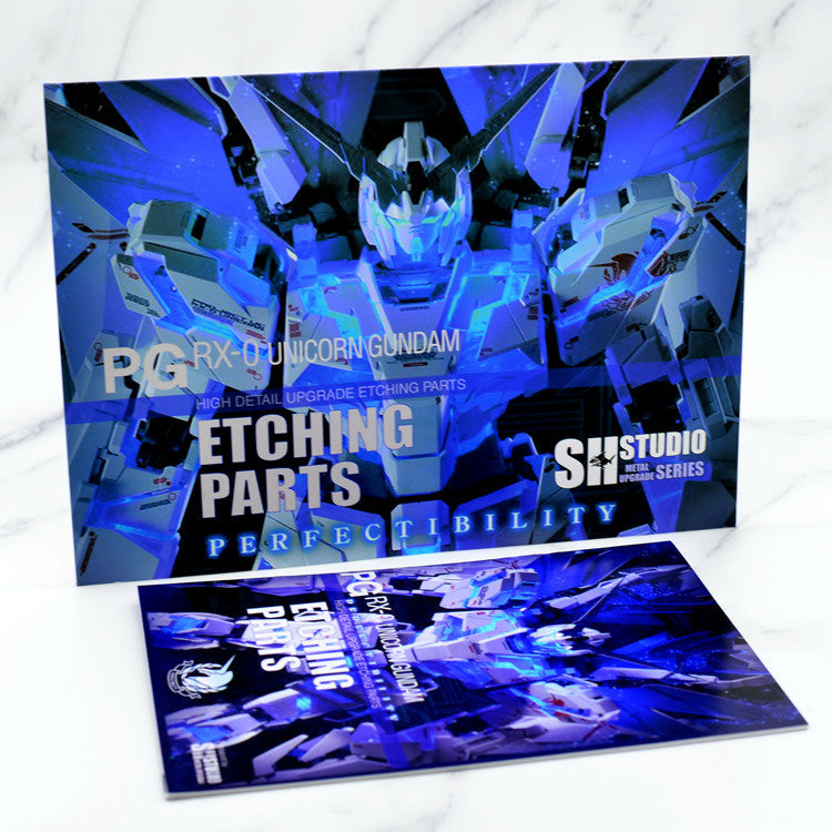 SH STUDIO Upgrade Metal Etching Parts for PG 1/60 Perfectibility Unicorn
