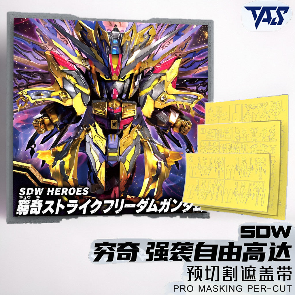 20250722 TAS SDW Heroes QIONGQI STRIKE FREEDOM PRO Masking Tape Pre Cut Tape (Kits not included)