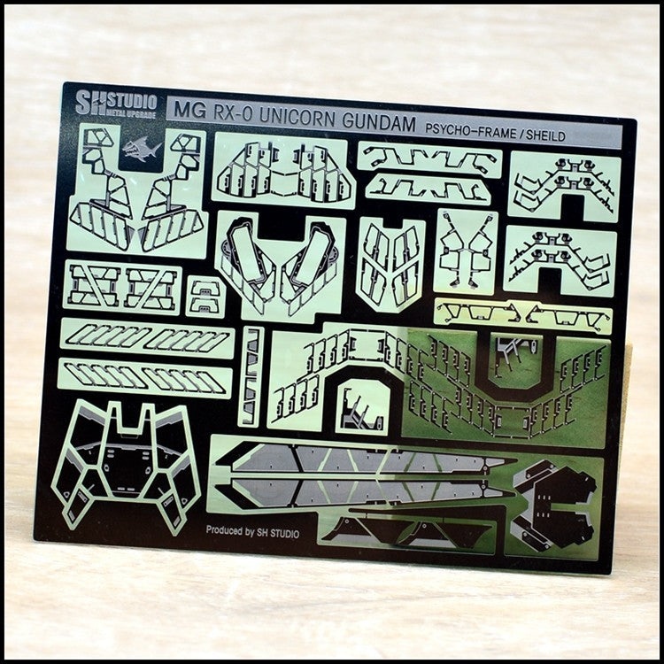 SH STUDIO Upgrade Metal Etching Parts MG 1/100 OVA Unicorn Series