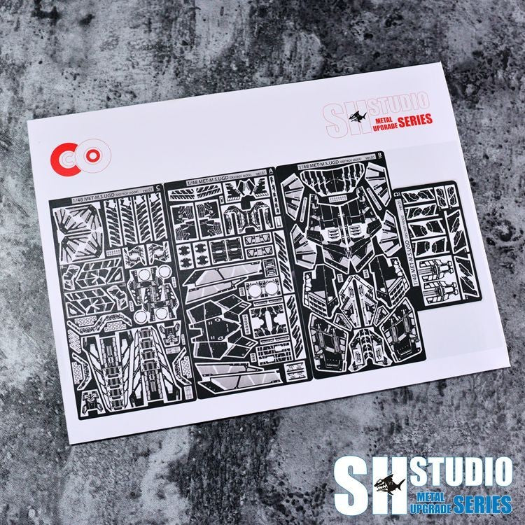 SH STUDIO Upgrade Metal Etching Parts for MEGA 1/48 Unicorn