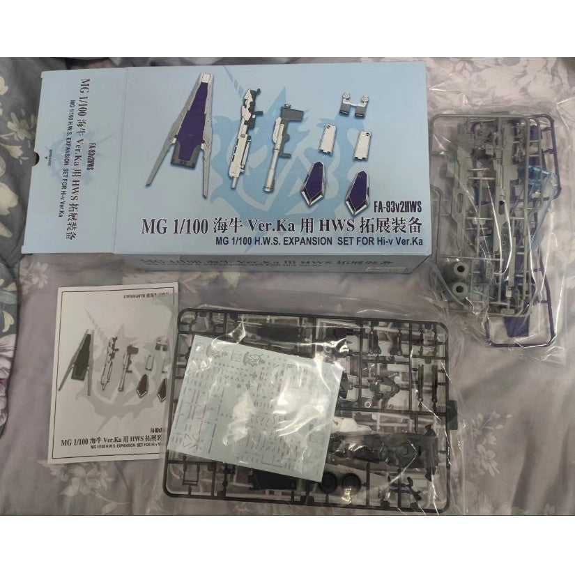 EW MG 1/100 HI NU KA / NU KA HWS Expansion PARTS NO KITS