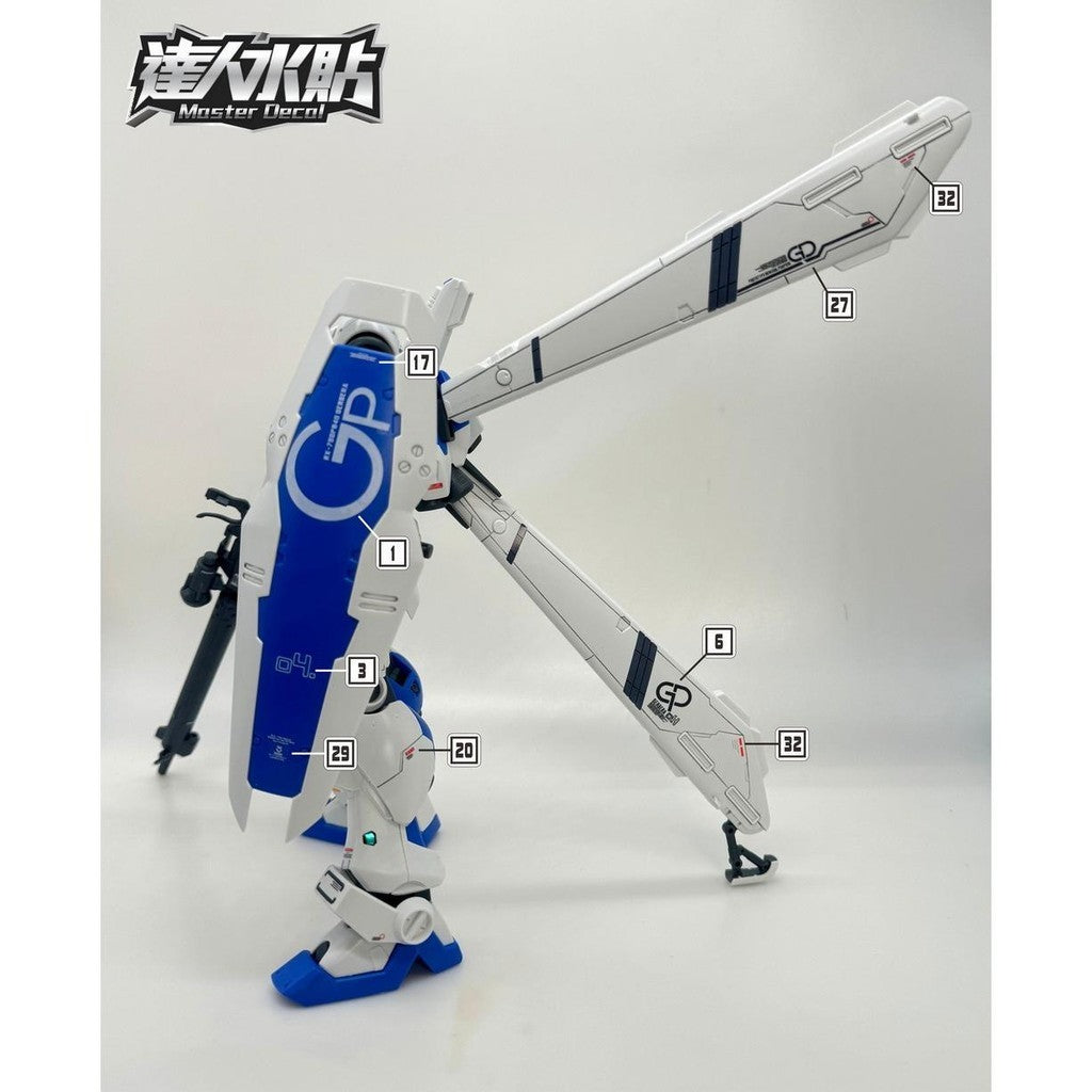 MASTER Water Slide Decal M005 RE GP04 1/100 Collectibles