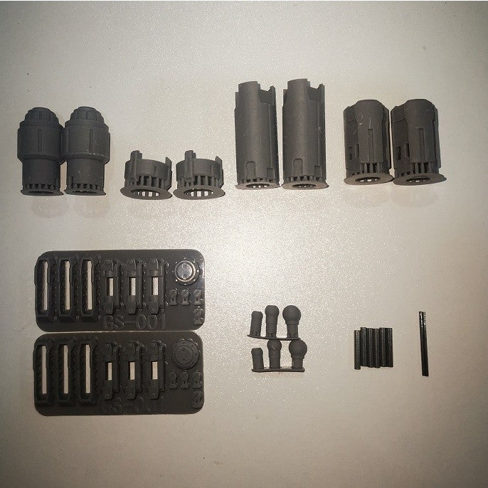 3Q GS001 RG 1/144 Sazabi  (3D print) Fuel Container parts