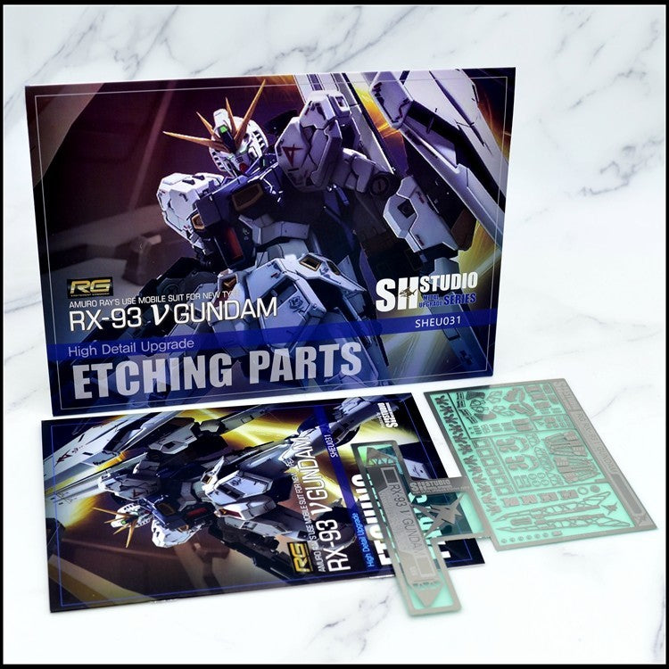 SH STUDIO Upgrade Metal Etching Parts for RG 1/144 RX-93 Nu