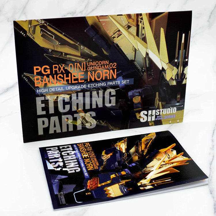 SH STUDIO Upgrade Metal Etching Parts for PG 1/60 Banshee Norn