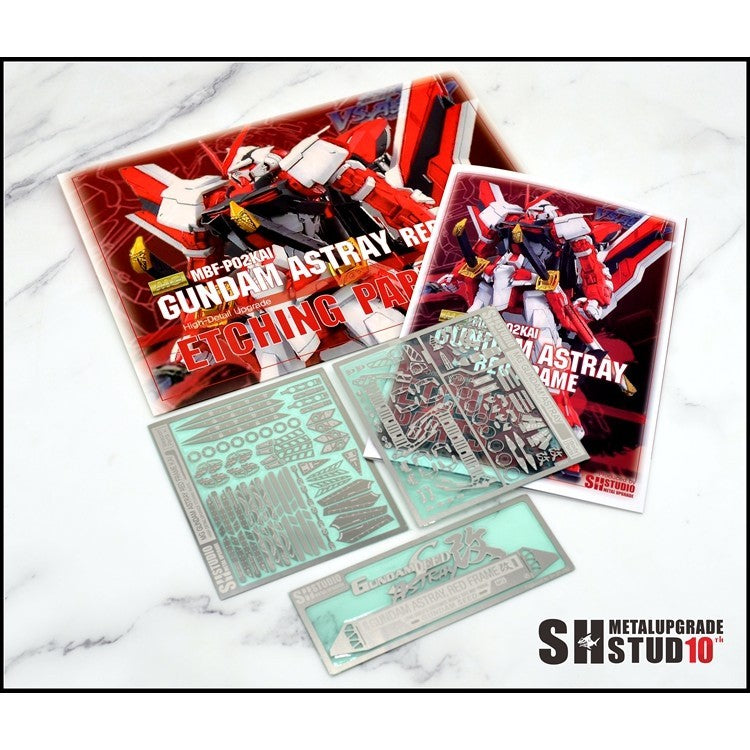 SH STUDIO Upgrade Metal Etching Parts for MG 1/100 Astray Red Frame