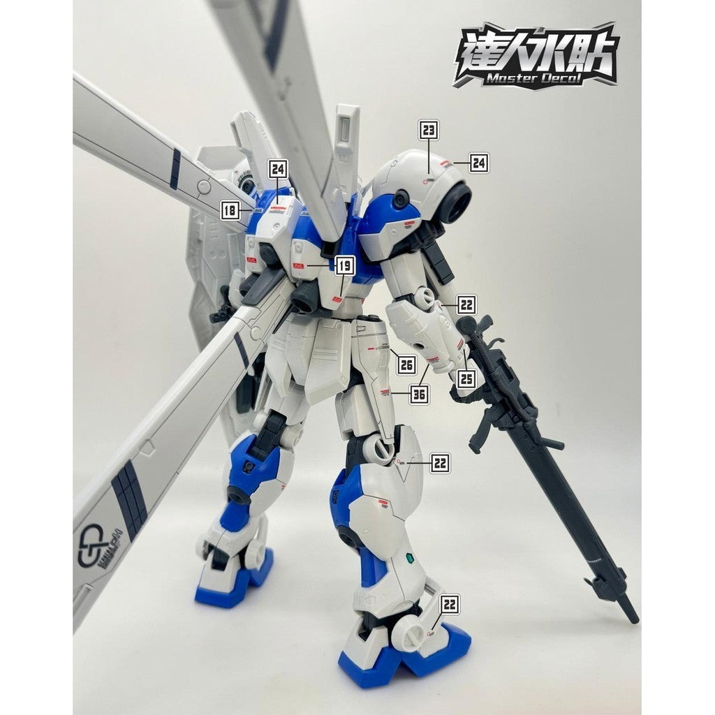 MASTER Water Slide Decal M005 RE GP04 1/100 Collectibles