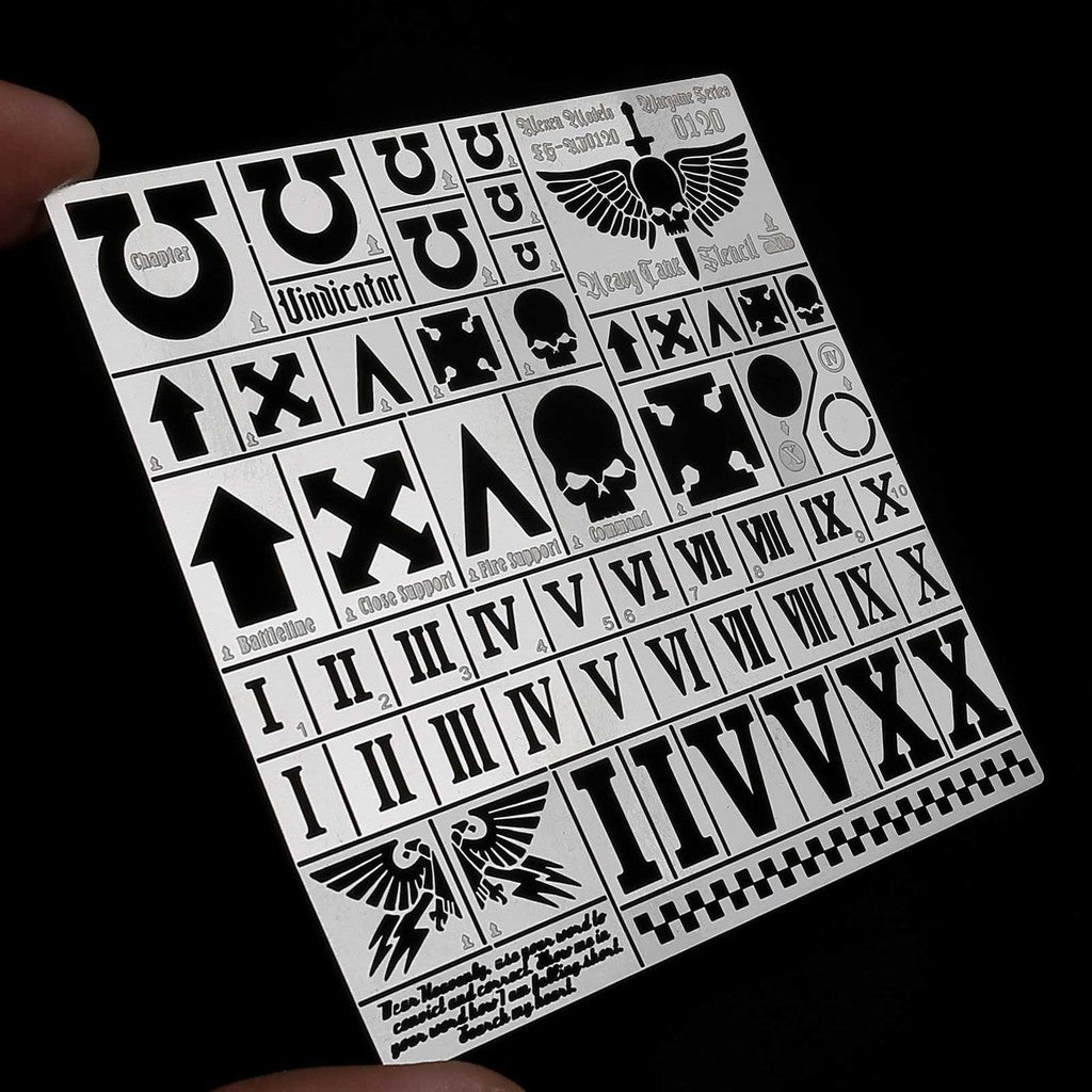 Alexen AJ0120 Warhammer 40K Series U-Team Leakage Spray Board