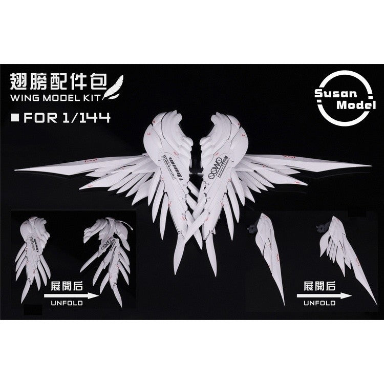 Susan 1/144 RG HG Frame Arms FIX Wing Feather parts
