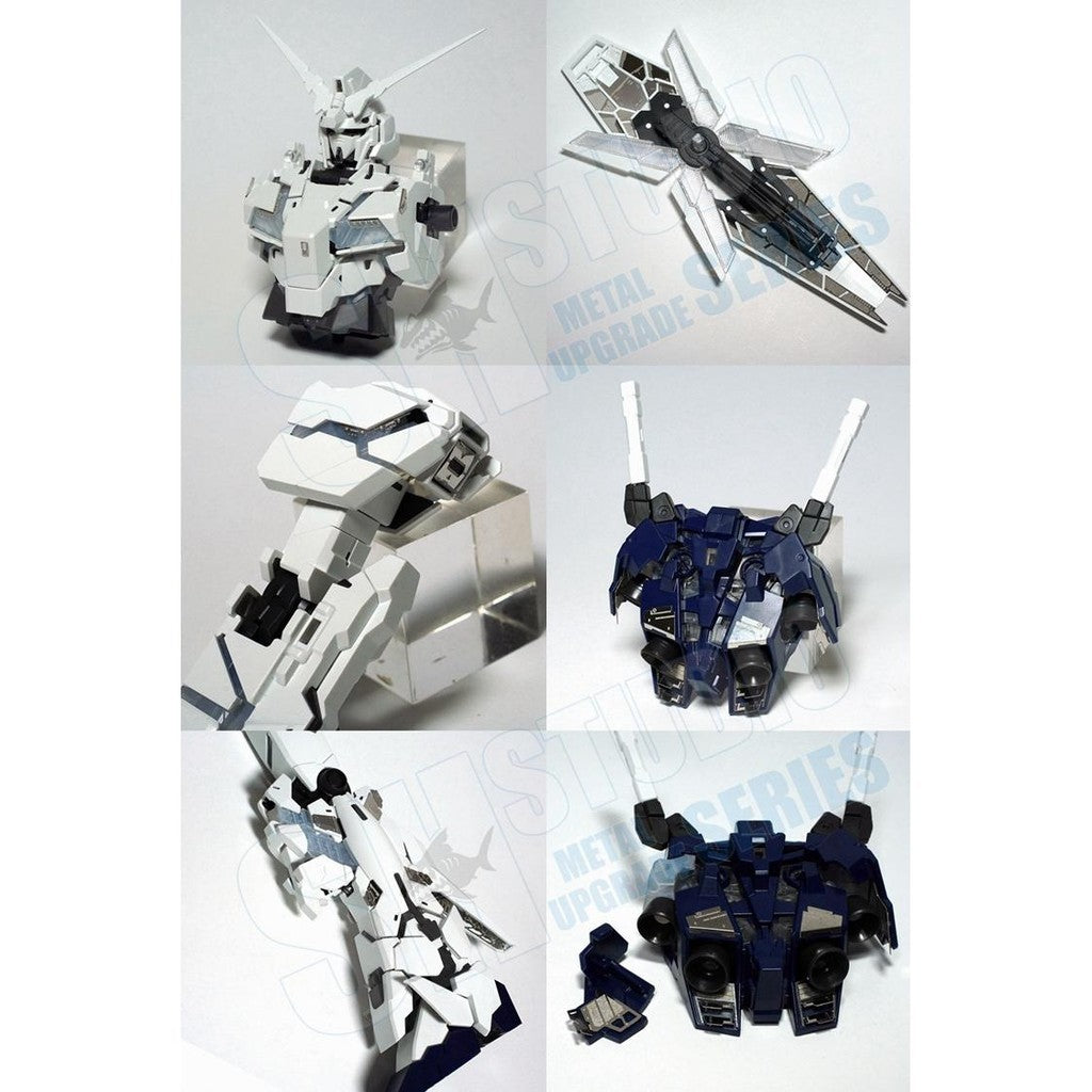 SH STUDIO Upgrade Metal Etching Parts for MGEX 1/100 Unicorn