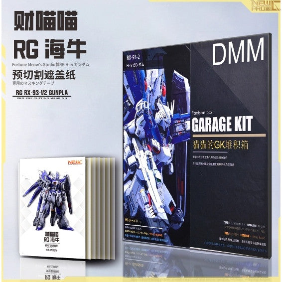 20250722 NewC DMM RG 1/144 HI NU Pro Pre-cutting Maksing Tape (Model not included)