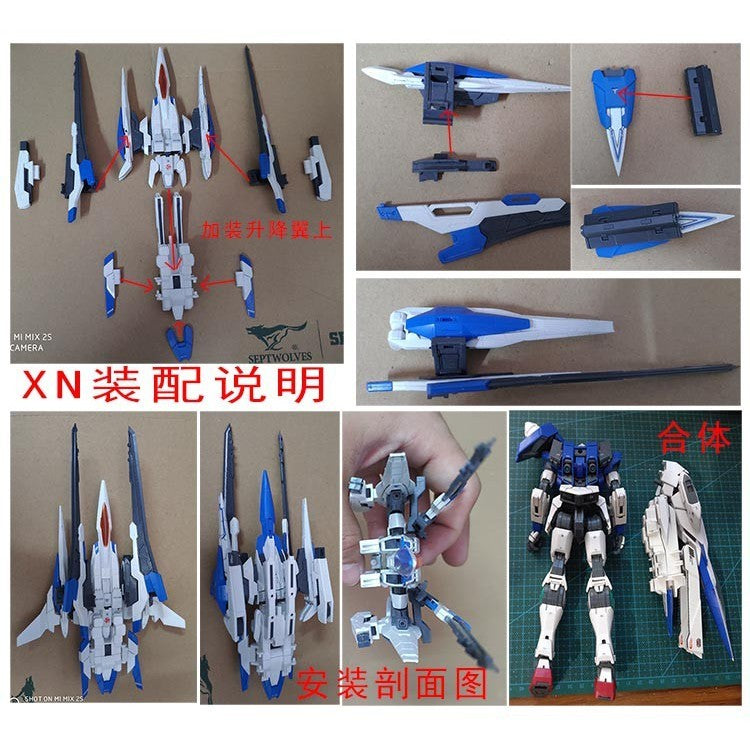 CG RG 1/144 00 Raiser XN Raiser Expansion Set no kits