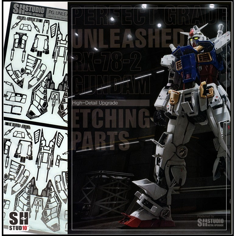 SH STUDIO Upgrade Etching Parts for PGU PG 1/60 RX-78-2