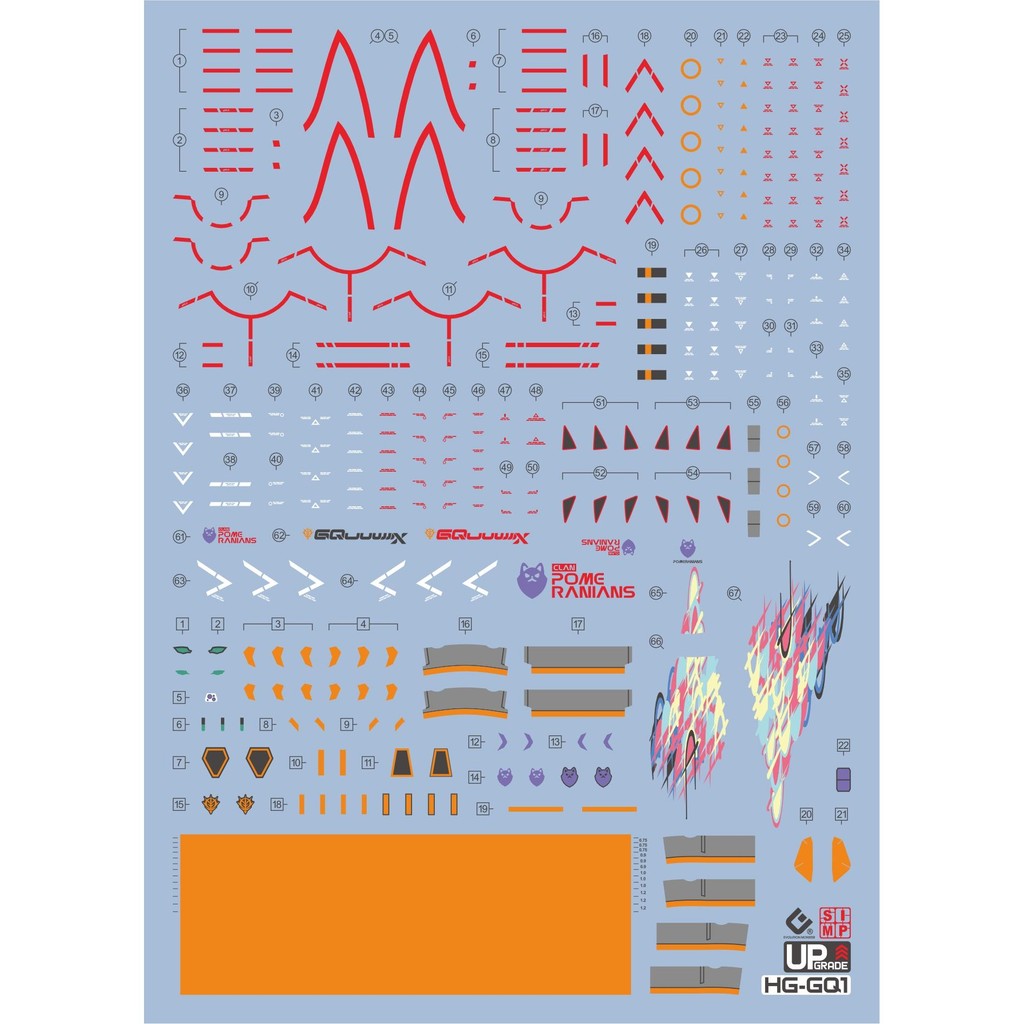 20250721 EVO water slide decal for HG 1/144 GQuuuuuuX EVOHG042