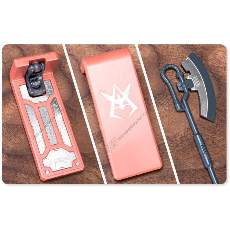 20250722 TAS Pre-cut Masking Tape / Upgrade Parts / Etching Parts for MG Zaku Ver 2.0 (Not the kits or model)